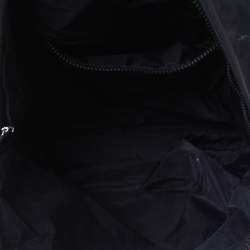 Pre Owned Kenzo Black Nylon Logo Backpack
