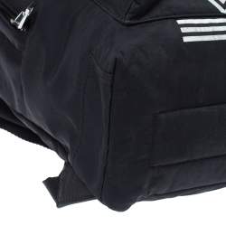 Pre Owned Kenzo Black Nylon Logo Backpack