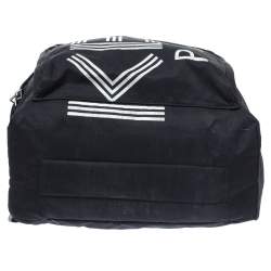Pre Owned Kenzo Black Nylon Logo Backpack