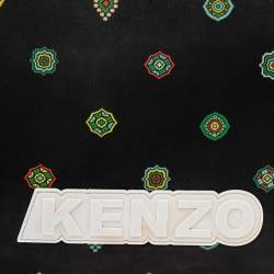Kenzo x H&M Multicolor Animal Print And Geometric Pattern Nylon Pouch