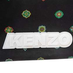 Kenzo x H&M Multicolor Animal Print And Geometric Pattern Nylon Pouch