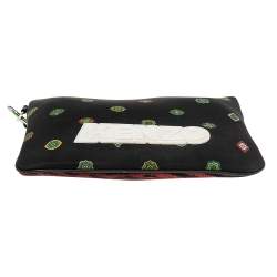 Kenzo x H&M Multicolor Animal Print And Geometric Pattern Nylon Pouch