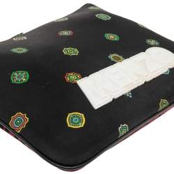 Kenzo x H&M Multicolor Animal Print And Geometric Pattern Nylon Pouch