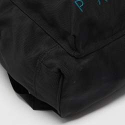 Pre Owned Kenzo Black Tiger Embroidered Nylon Backpack