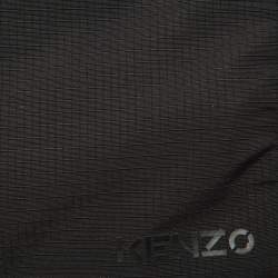Pre Owned Kenzo Black Nylon and Faux Leather Crossbody Bag