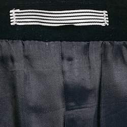 Kenzo Navy Blue Velvet Single Breasted Blazer L