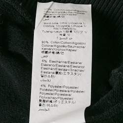 Pre Owned Kenzo Black Tiger Applique Cotton Knit Crew Neck Sweatshirt XL