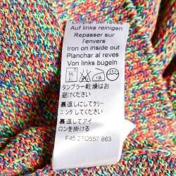 Kenzo Multicolor Knit Sleeveless Sweater M