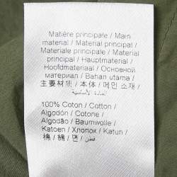 Pre Owned Kenzo Green Cotton Long Sleeve Shirt L
