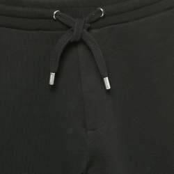 Kenzo Black Logo Print Cotton Jogger Pants XS