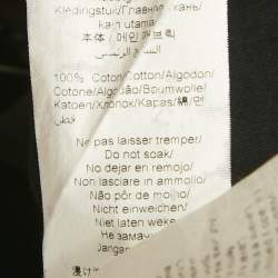 Pre Owned Kenzo Black Tiger Printed Jersey Crewneck T-Shirt M