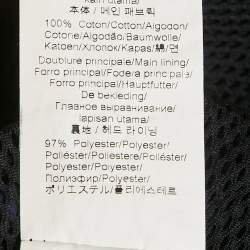 مملوكة مسبقًا Kenzo Navy Blue Cotton Blend Hooded Jacket M