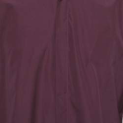 Pre Owned Kenzo Purple Cotton Slim Plus Shirt 3XL