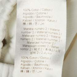 Pre Owned شورت كينزو برمودا قطن أبيض متوسط