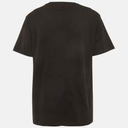 Pre Owned Kenzo Green Gots Boke Flower Print Jersey Oversized T-Shirt S