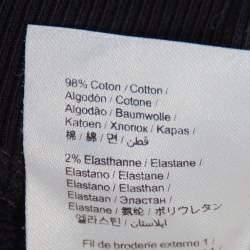 Pre Owned سويت شيرت كينزو قطن طباعة نمر أسود برقبة مستديرة مقاس متوسط - ميديوم