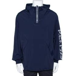 مملوكة مسبقًا Kenzo Navy Blue Sports Anorak M