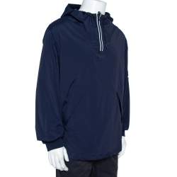 مملوكة مسبقًا Kenzo Navy Blue Sports Anorak M