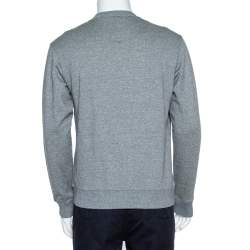 Pre Owned سويت شيرت كينزو تريكو رصاصي ميلانج مقاس متوسط - ميديوم