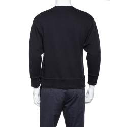 Pre Owned سويتشيرت كنزو رقبة مستديرة تطريز نمر تريكو أسود M