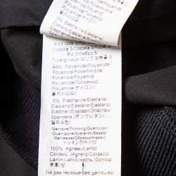 Pre Owned Kenzo Black Cotton Logo Patch Detail Crewneck Sweatshirt L 