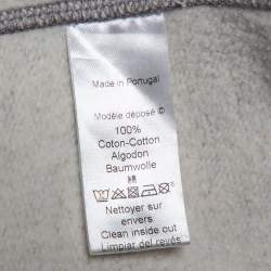 مملوكة مسبقًا Kenzo Grey Cotton Tiger Embroidered Crewneck Sweatshirt L