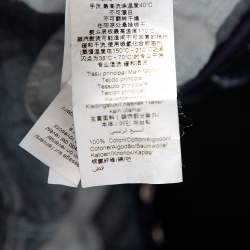 Pre Owned بنطلون جينز كينزو دنيم أزرق مزين متباين أ�رجل ضيقة مقاس صغير (سمول)