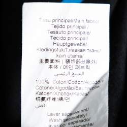 Pre Owned Kenzo Black Eye Print Cotton Crew Neck T-Shirt S