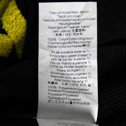 Pre Owned Kenzo Black Logo Knit Crew Neck Long Sleeve Sweater S
