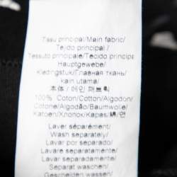 مملوكة مسبقًا Kenzo Black Cotton Tiger Printed Short Sleeve T-Shirt S