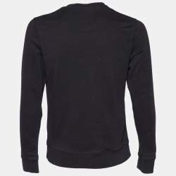 Pre Owned Kenzo Black Tiger Embroidered Sweatshirt L