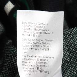 Pre Owned Kenzo Multicolor Logo Intarsia Knit Crewneck Jumper XL