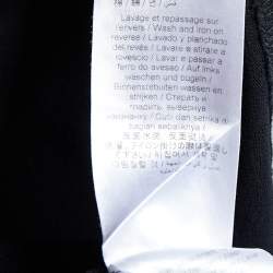 Pre Owned Kenzo Black Logo Printed Cotton Knit Crewneck T-Shirt S