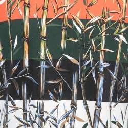 مملوكة مسبقًا Kenzo Momento No2 Multicolor Bamboo Print Cotton Crew Neck T-Shirt M