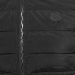 Kenzo Black/Green Synthetic Reversible Down Jacket XS