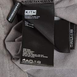 Pre Owned تي شيرت كيث رمادي جيرسي كوين مقاس كبير - لارج