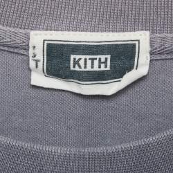 Pre Owned Kith Grey Jersey Lax T-Shirt L  