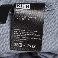 Pre Owned Kith Grey Jersey Lax T-Shirt L  
