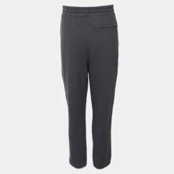 Pre Owned Kith Ash Blue/White Jersey Drawstring Track Pants XL
