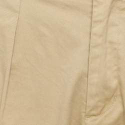 Pre Owned Kith Khaki Stretch Cotton Pants XXL