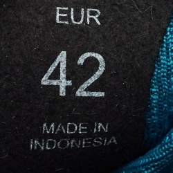 مملوكة مسبقًا حذاء رياضي لانفان توركوازي أزرق شبكي ومطاطي "فلاش إكس" برباط مقاس 42