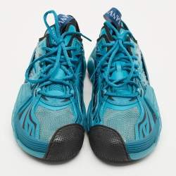 مملوكة مسبقًا حذاء رياضي لانفان تو ركوازي أزرق شبكي ومطاطي "فلاش إكس" برباط مقاس 42