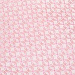 Lanvin Pink Geometric Print Traditional Silk Tie