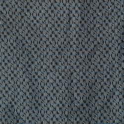 Lanvin Black Logo Print Silk Pocket Square