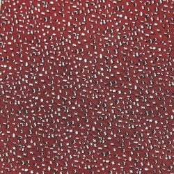 Pre Owned Lanvin Maroon Patterned Silk Classic Tie