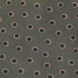 Pre Owned Lanvin Green Print Silk Tie