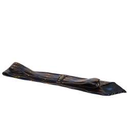 Lanvin Vintage Blue Lattice Motif Print Silk Tie