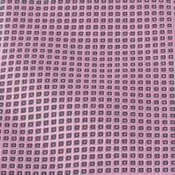 Lanvin Pink Square Patterned Jacquard Silk Tie