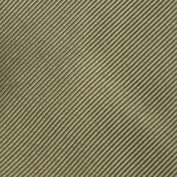 Pre Owned Lanvin Olive Green Diagonal Striped Silk Traditional Tie