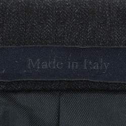 Lanvin Dark Navy Wool Blend Single Breasted Blazer L